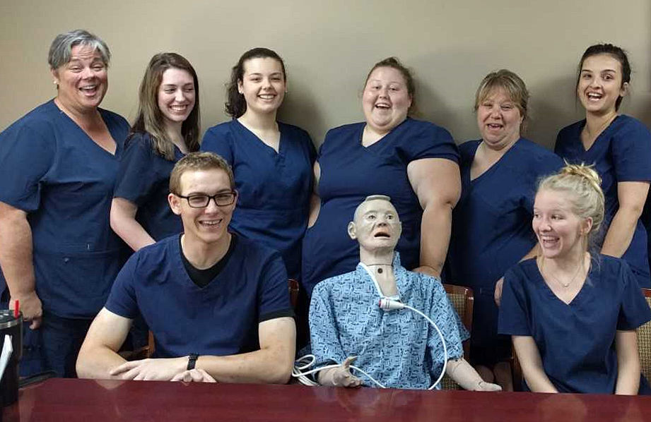 CNA class graduates